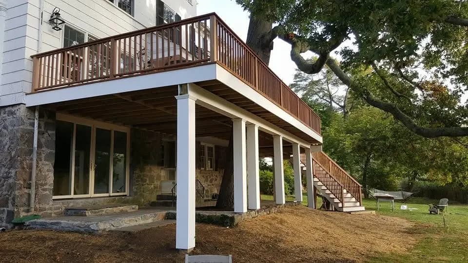 custom deck building project Greenwich CT Greater Homes Solutions LLC